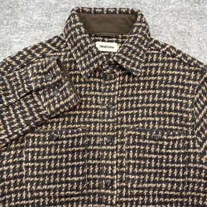 Taylor Stitch The Cutter over shirt men's 38 small plaid organic cotton limited